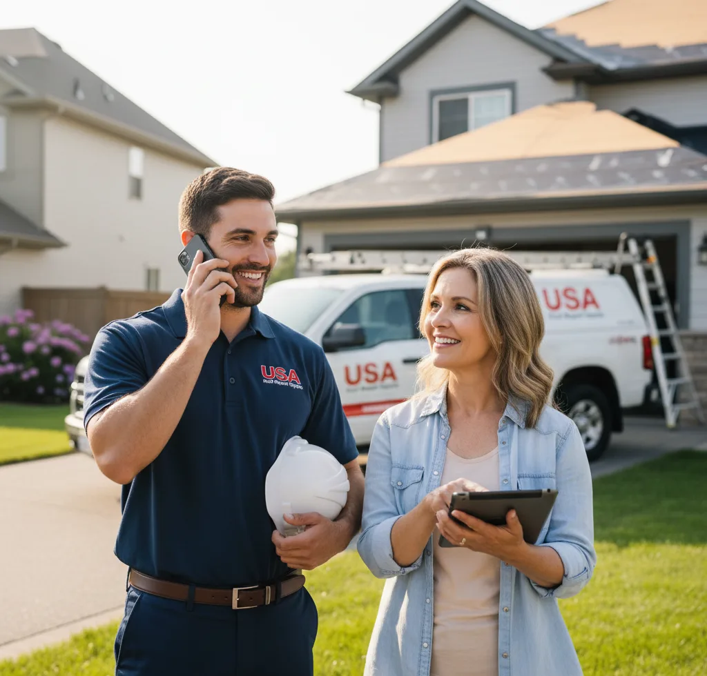 USA Roof Repair Experts customer support in Manistee
